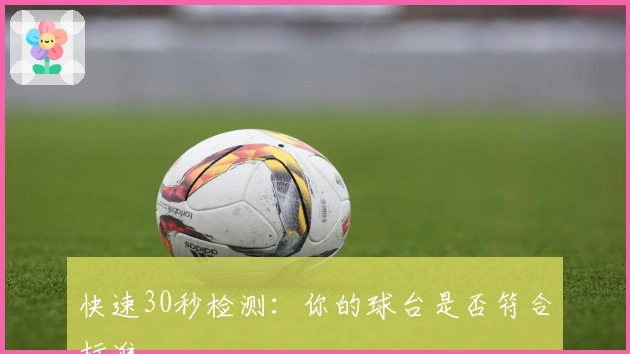 快速30秒检测：你的球台是否符合标准